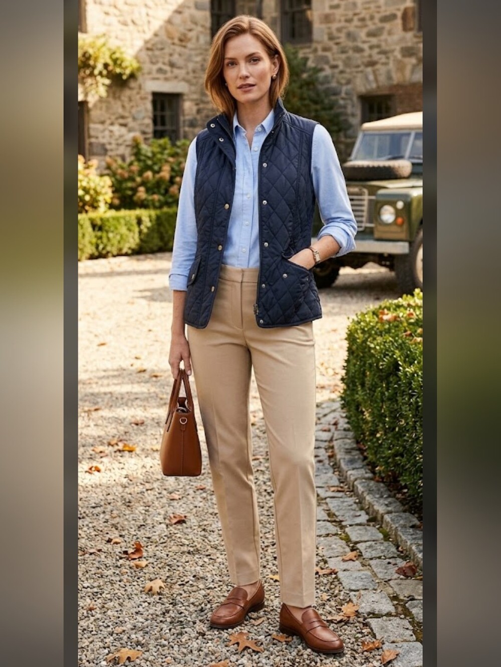 UNTUCKit Quilted Vest S New England Jacket Equestrian #30